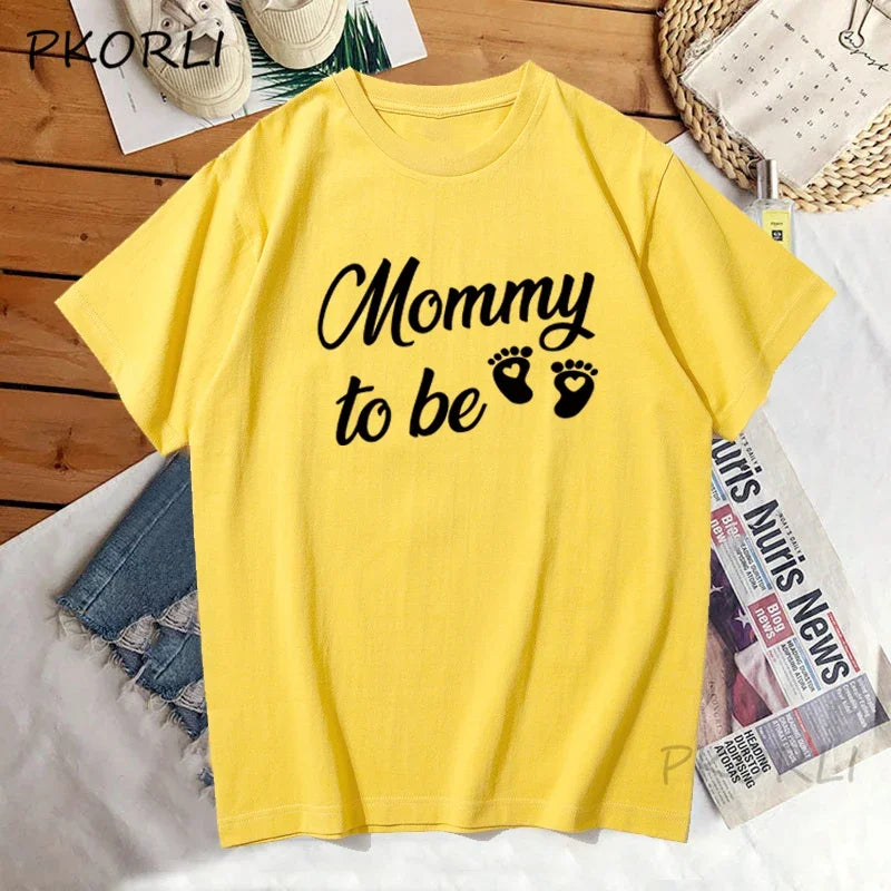Matching Mommy And Daddy To Be - Pregnancy Announcement T-Shirts