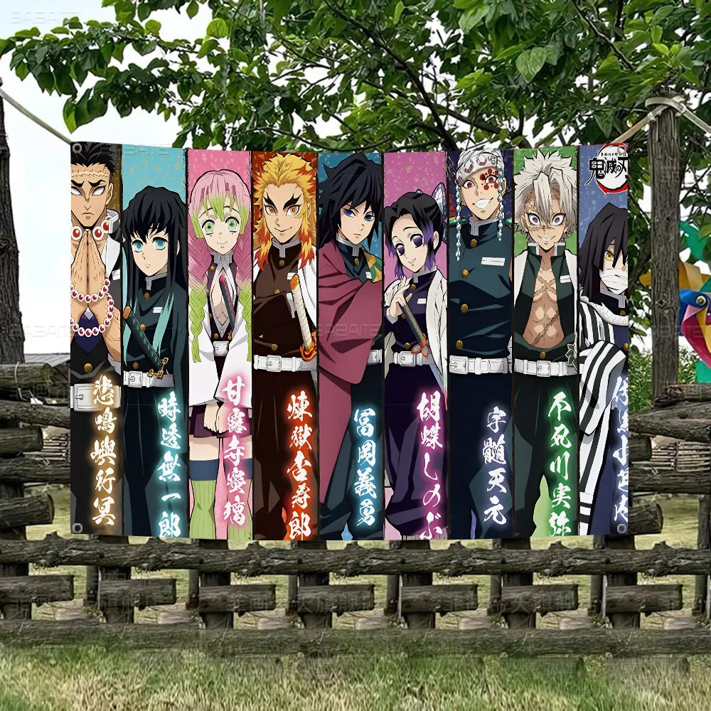 Demon Slayer Printed Large Flag Banner