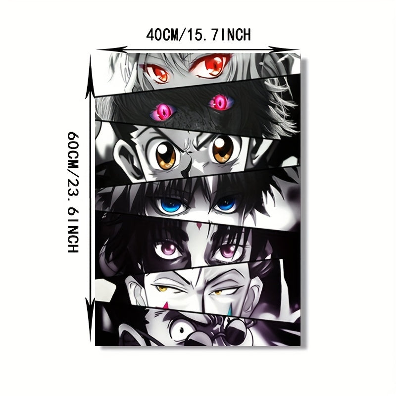 Anime Eyes Canvas Painting - 40cm x 60cm (No Frame)