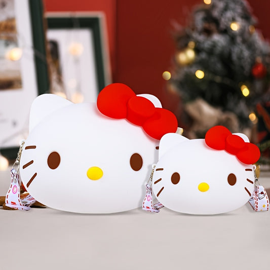 Kawaii Hello Kitty Silicone Crossbody Bag