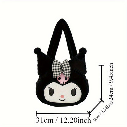 Luxurious Sanrio Plush Shoulder Bag