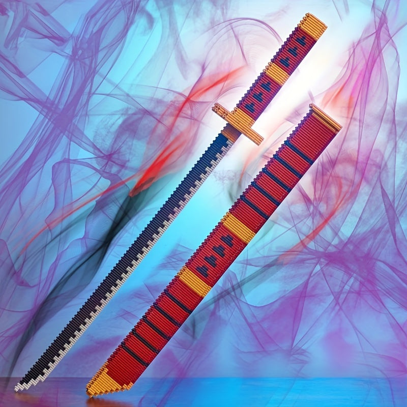 Demon Slayer Blade Sword Series Building Block Model