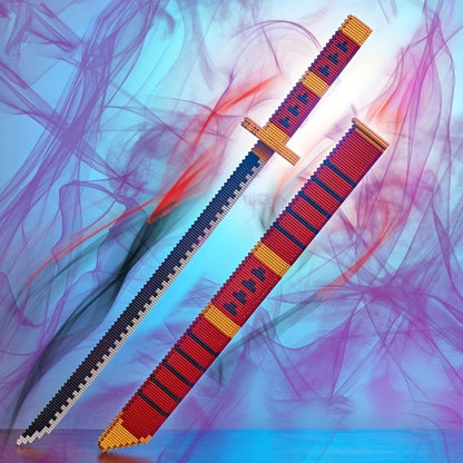Demon Slayer Blade Sword Series Building Block Model