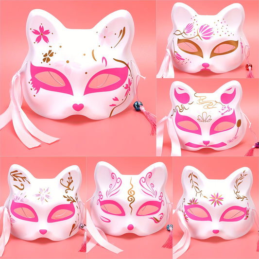 1pc Fox Mask Japanese Anime Props Decoration