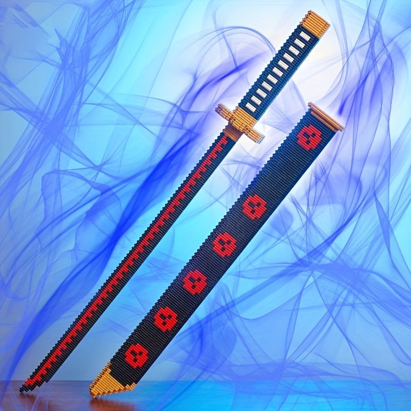 Demon Slayer Blade Sword Series Building Block Model