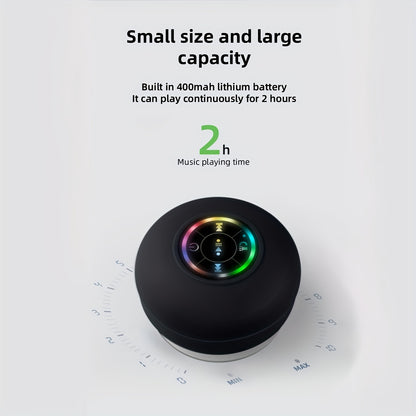 High Quality Speaker, Portable Wireless Speaker with Suction Cup