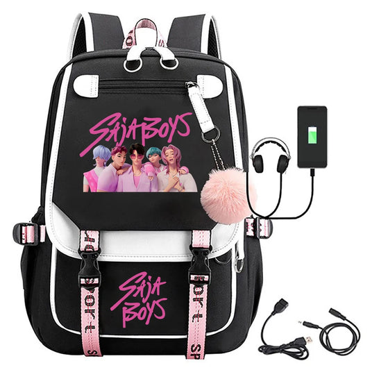 K-pop Demon Hunters Saja Boys - Backpack/Schoolbag