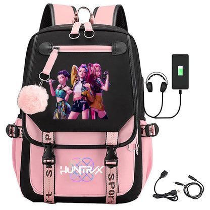 K-pop Demon Hunters Saja Boys - Backpack/Schoolbag
