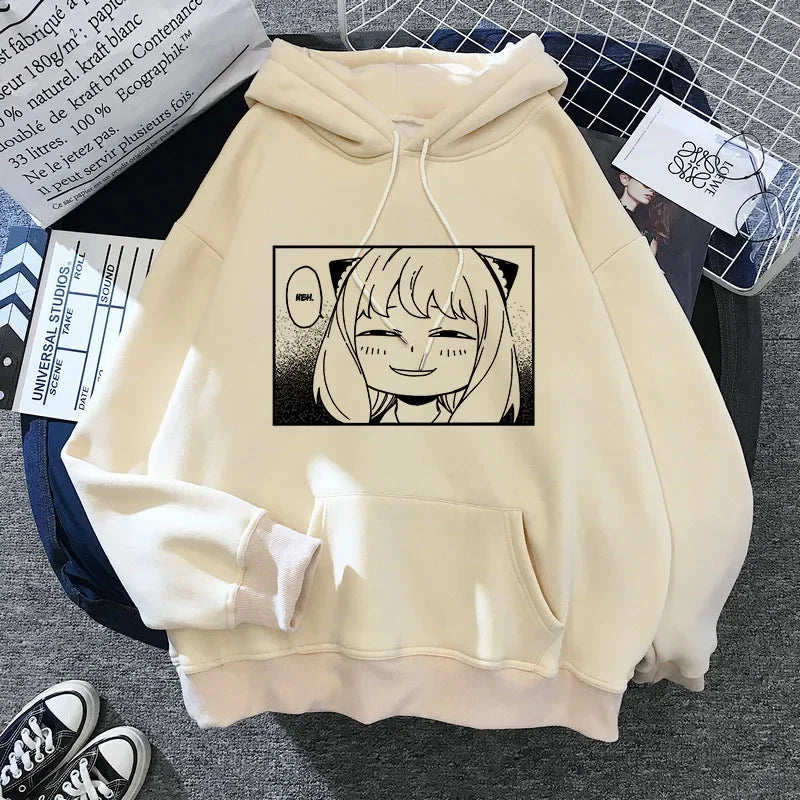 Anime Spy X Family Anya Forger Hoodies