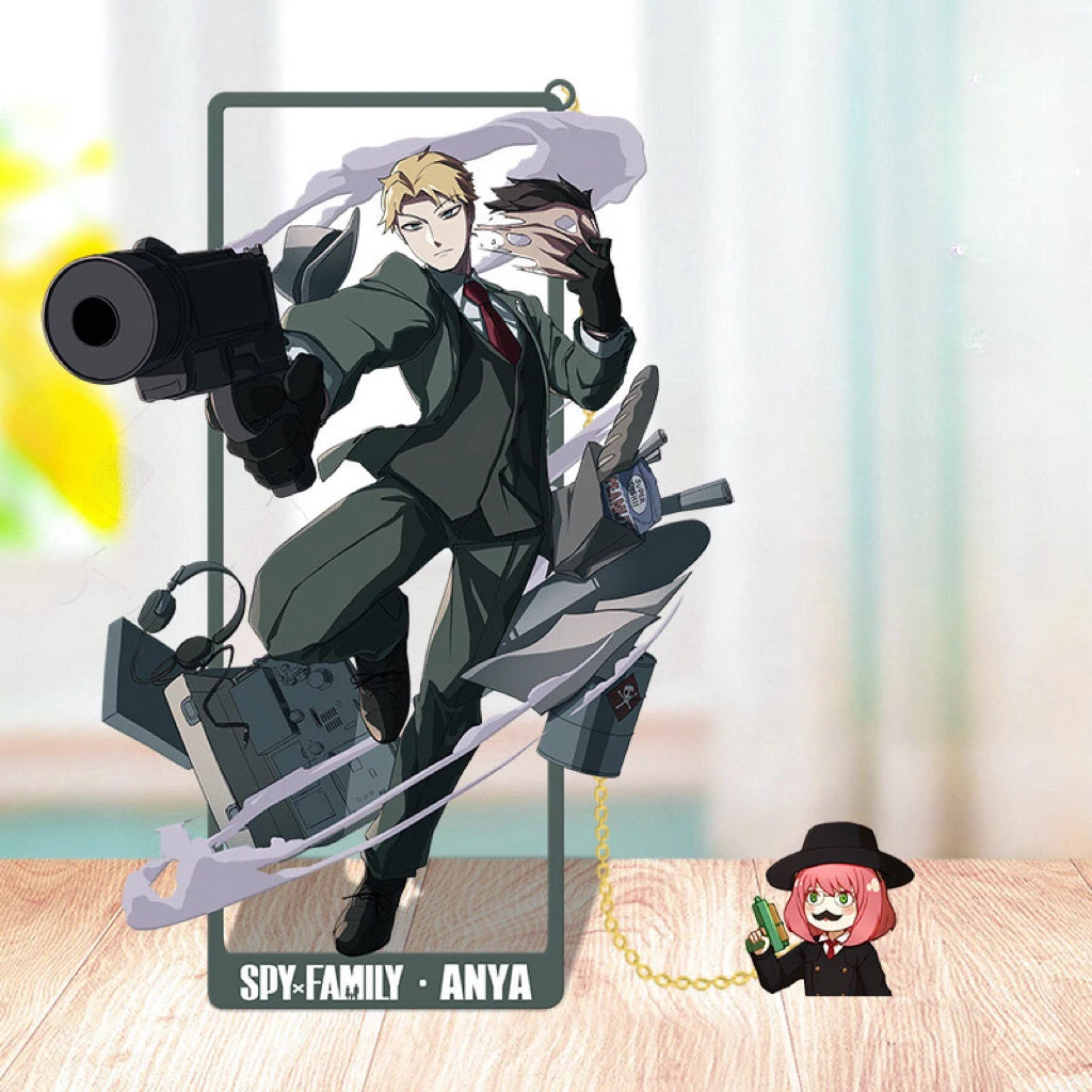 Anime Spy X Family Metal Bookmarks