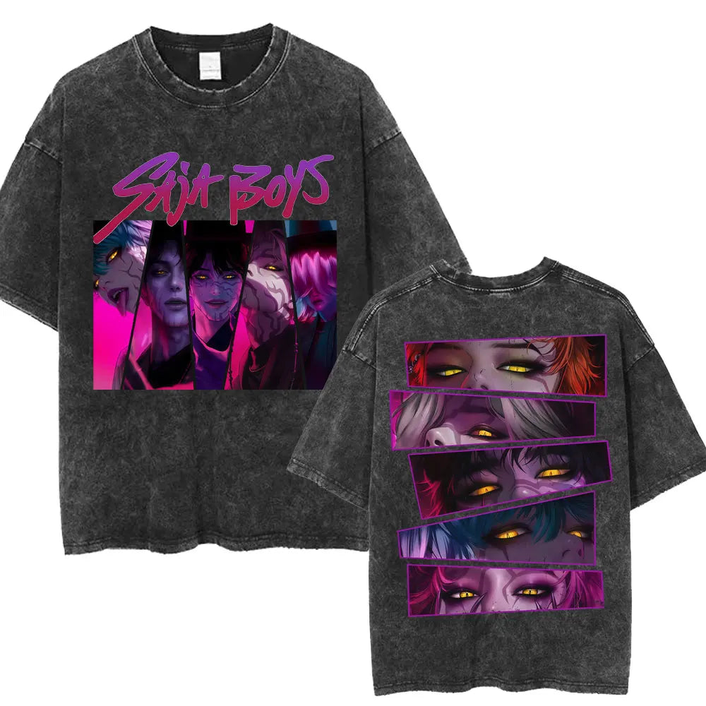 K-pop Demon Hunters Vintage Shirts