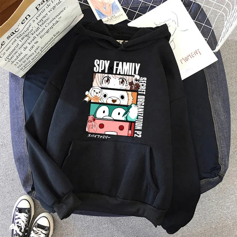 Anime Spy X Family Anya Forger Hoodies