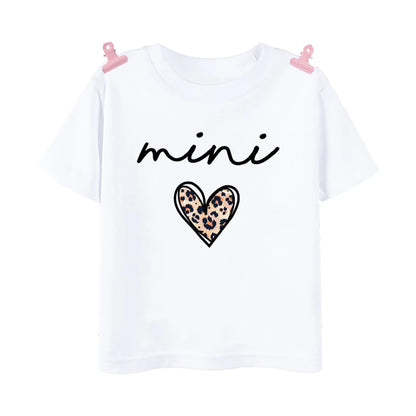 Family Matching Clothes Short Sleeve Outfit