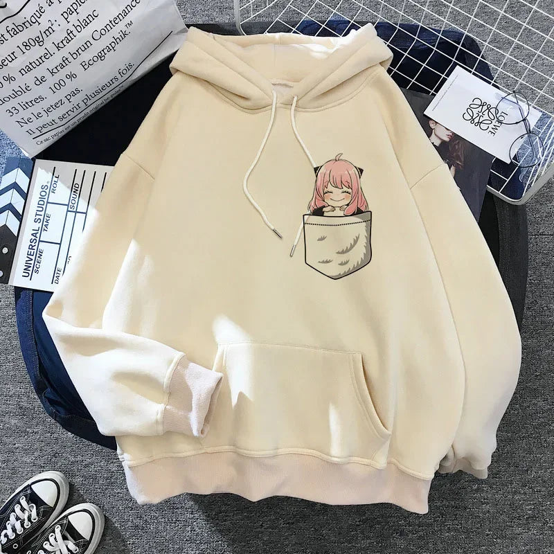 Anime Spy X Family Anya Forger Hoodies