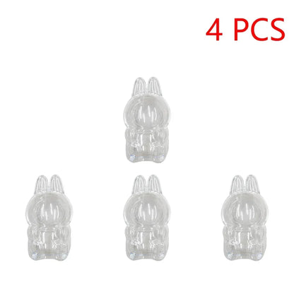 Global Hot! Transparent Dustproof Box for Labubu Dolls - Storage Case