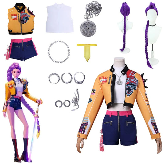 KPop Demon Hunters Rumi Cosplay Costume