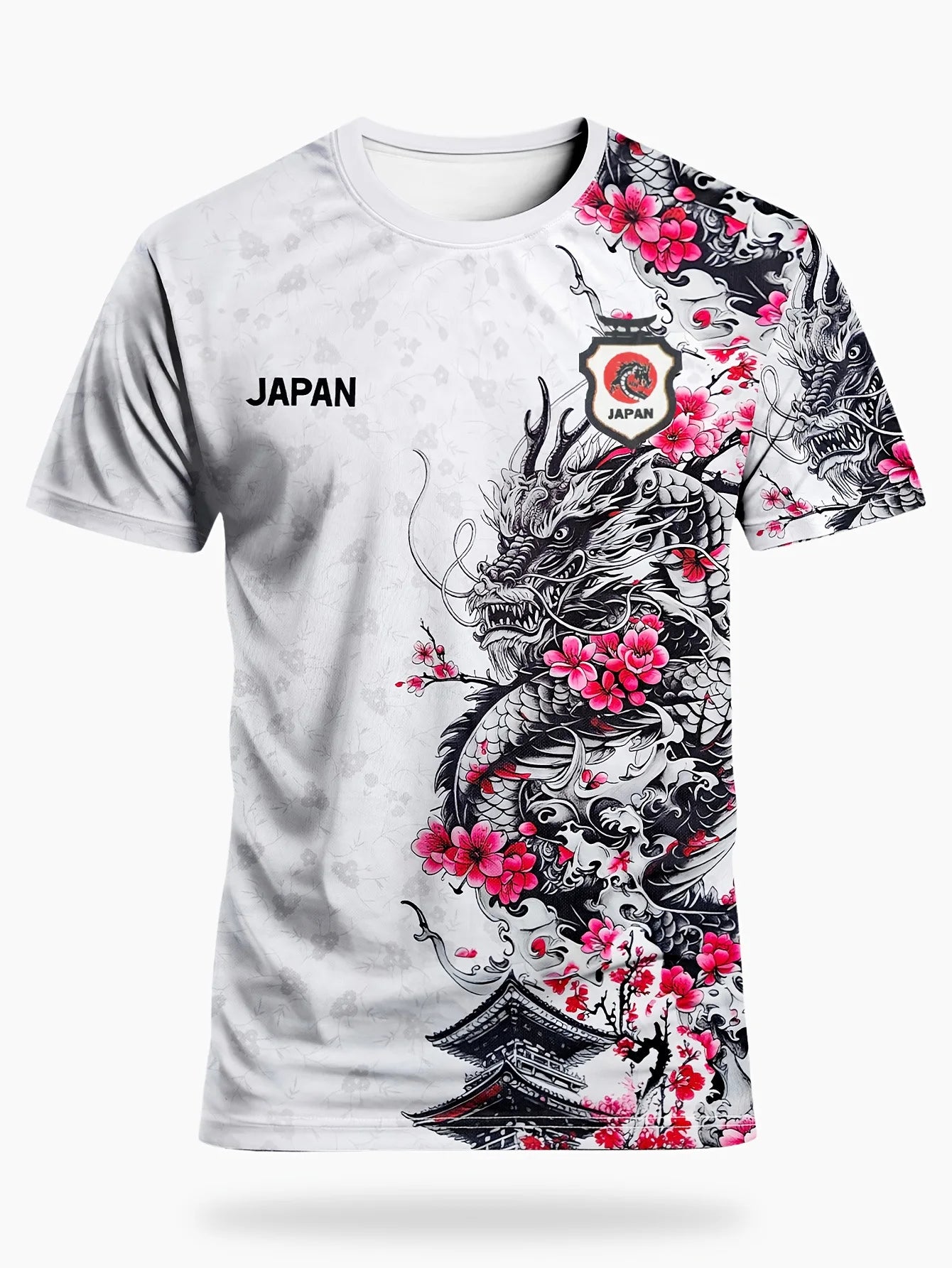Japanese Style Soccer Jersey With Logo Design Breathable Quick-Dry For Sports Youths Japanese Culture Lovers Perfect Sports Gift