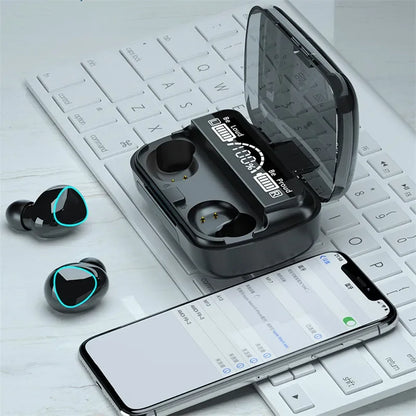M10 TWS Wireless Bluetooth Headphones with Charging Case