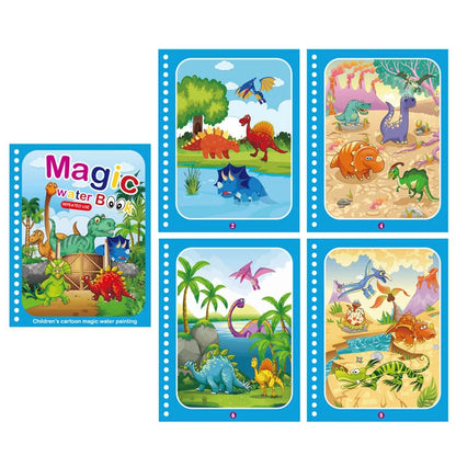 NEW Kids Magic Water Drawing Coloring Books