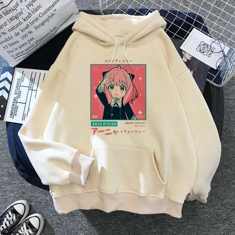 Anime Spy X Family Anya Forger Hoodies