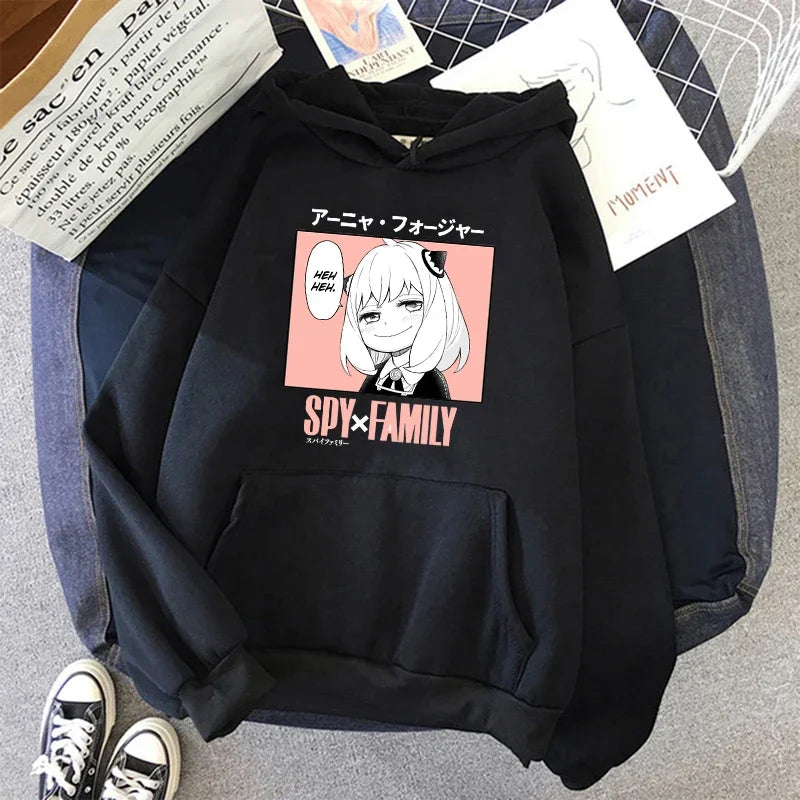 Anime Spy X Family Anya Forger Hoodies