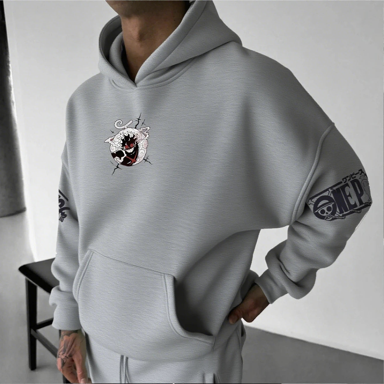 One Piece Luffy Gear 5 Anime Hoodies