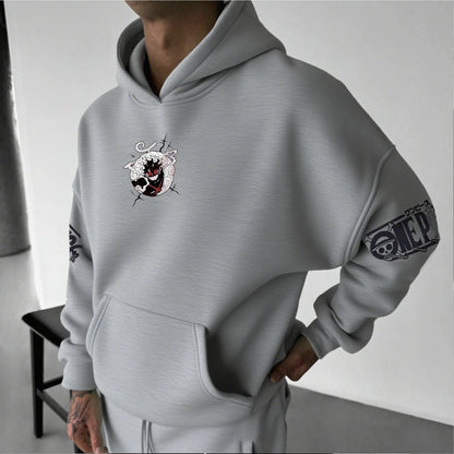 One Piece Luffy Gear 5 Anime Hoodies