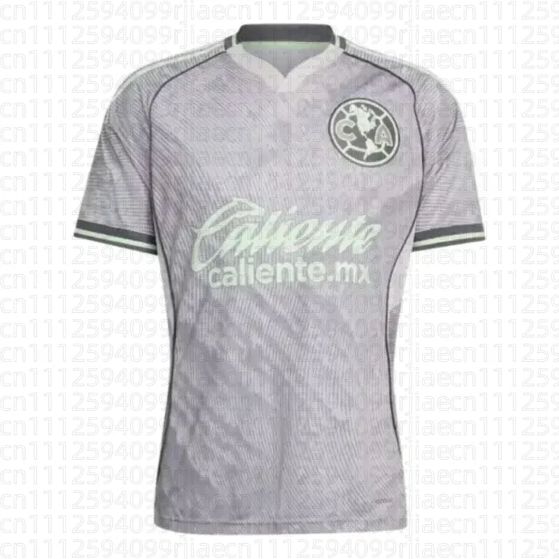 26 Club America Third Jersey, Game Jersey, Unified Polo Shirt, Sports Quick-dry Men's T-shirt, Fashionable Y2K Football Unisex