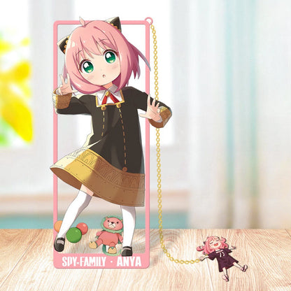 Anime Spy X Family Metal Bookmarks