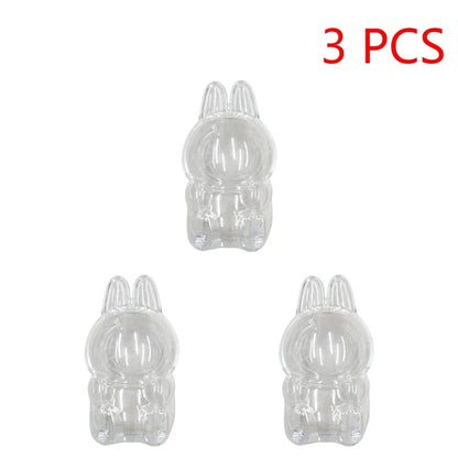 Global Hot! Transparent Dustproof Box for Labubu Dolls - Storage Case