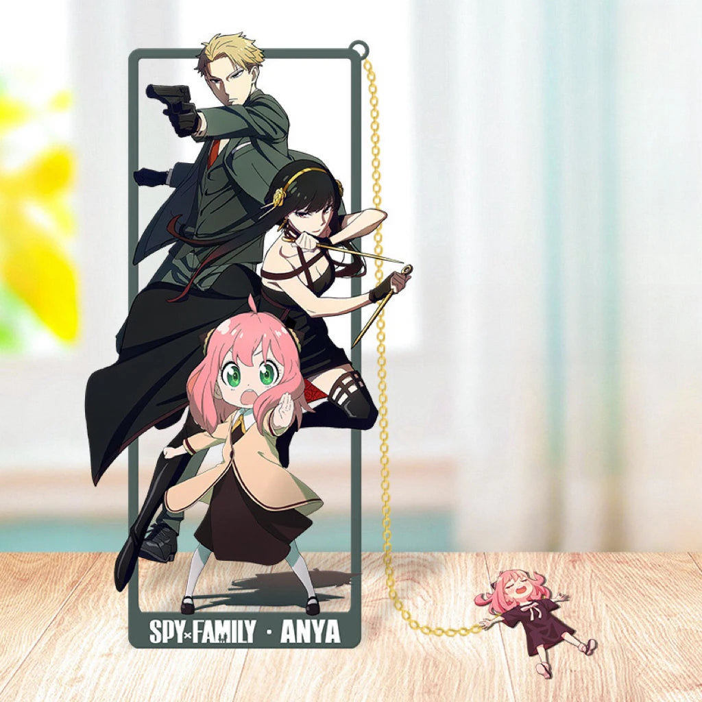 Anime Spy X Family Metal Bookmarks