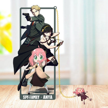 Anime Spy X Family Metal Bookmarks