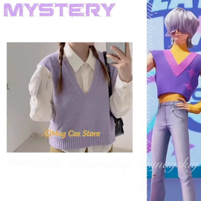 KPop Demon Hunters Movie Mystery Cosplay Costume Set