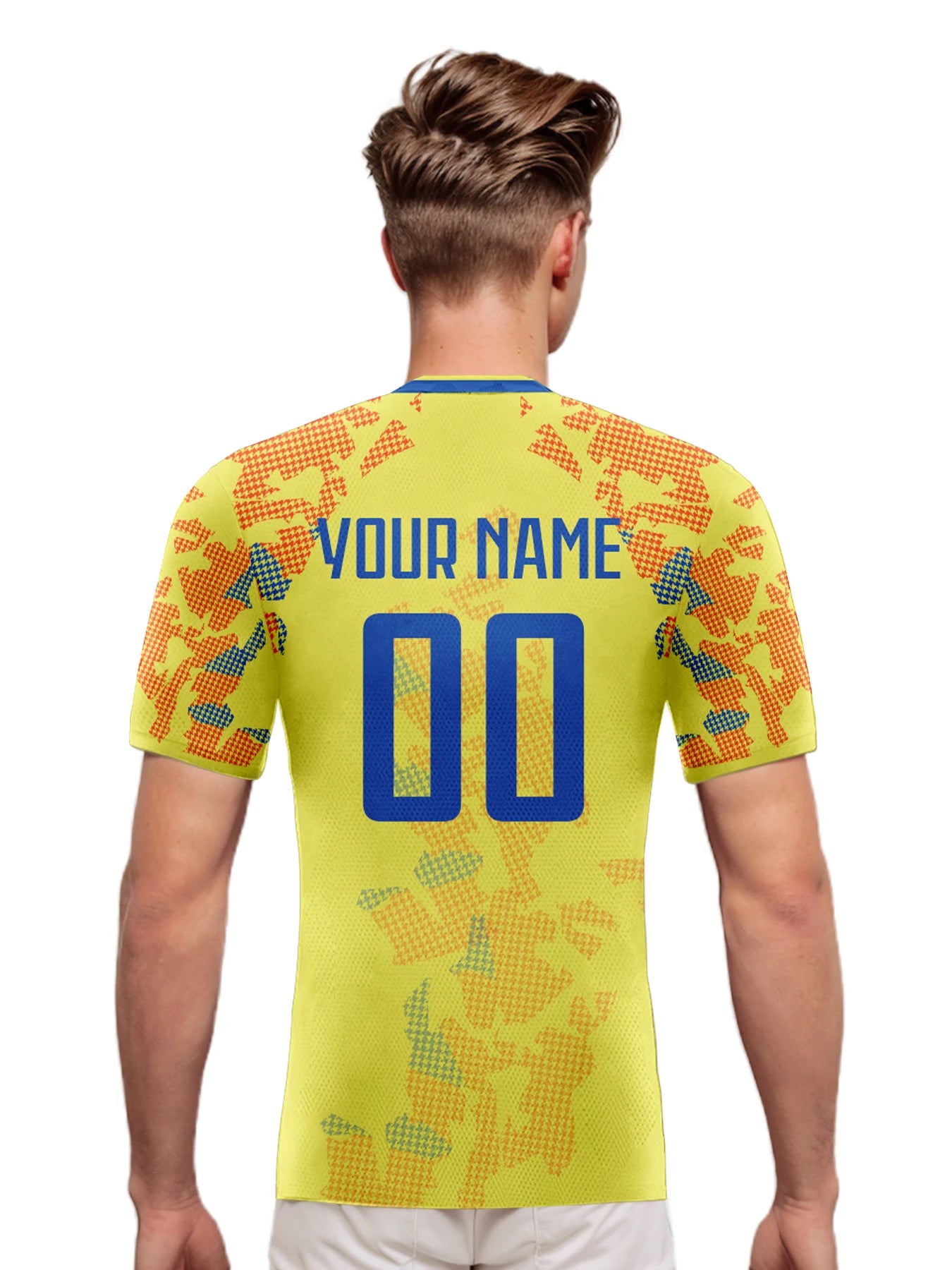 Custom Colombia Soccer Jersey with Personalized Name and Number, Men Kids Women Team Football Shirt with National Flag