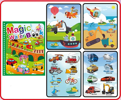 NEW Kids Magic Water Drawing Coloring Books