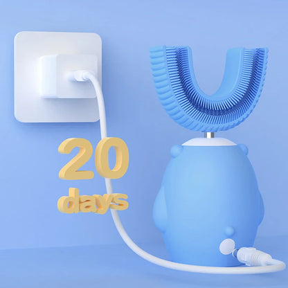 360° Sonic U Shape Electric Toothbrush U Shape Rechargeable Children