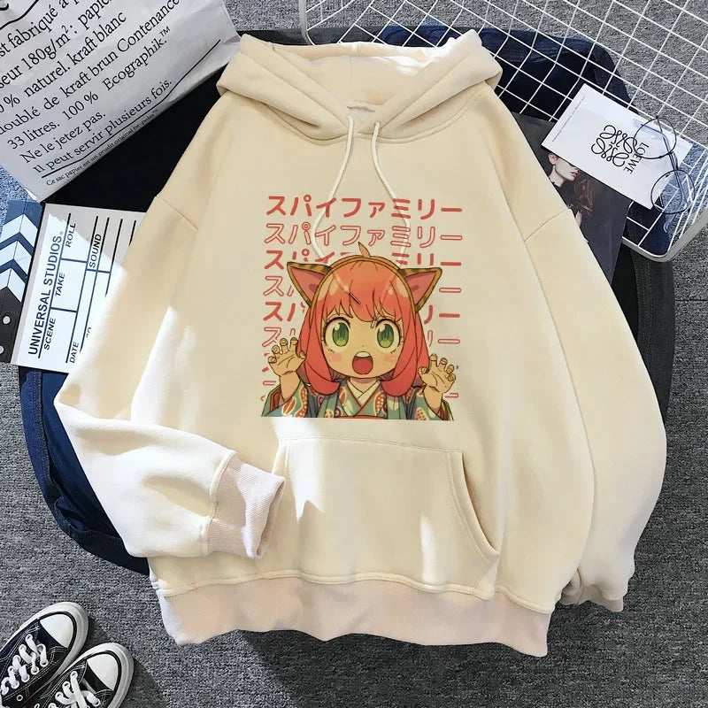 Anime Spy X Family Anya Forger Hoodies