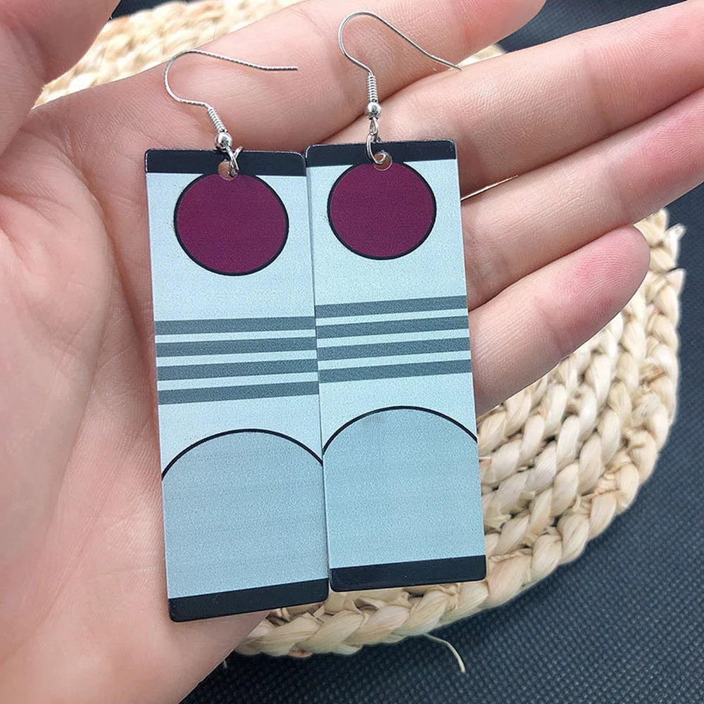 Demon Slayer Acrylic Earrings