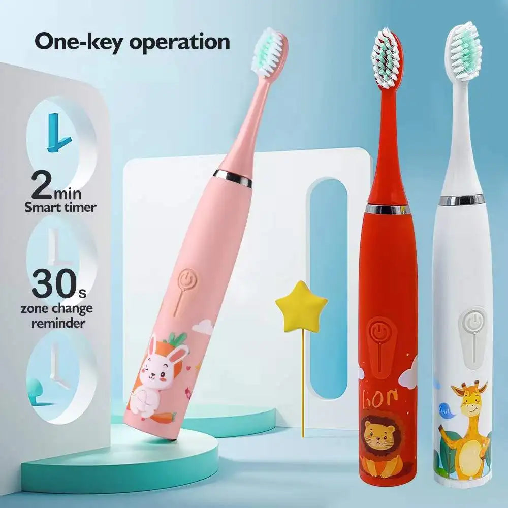 Children's Ultrasonic Electric Toothbrush