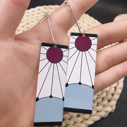 Demon Slayer Acrylic Earrings