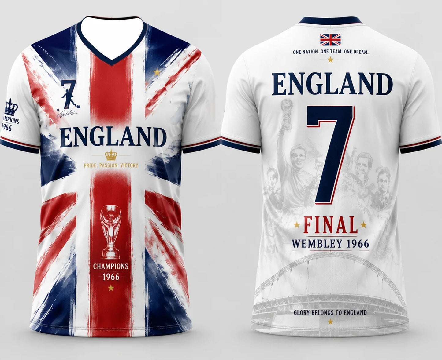 2026 New Germany Spain England France Soccer Jersey Champion Commemorative National Team Football Shirts For Men Women And Kids