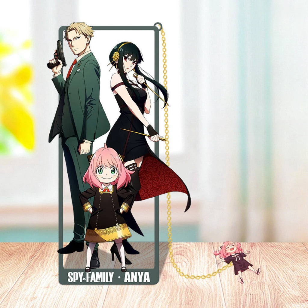 Anime Spy X Family Metal Bookmarks