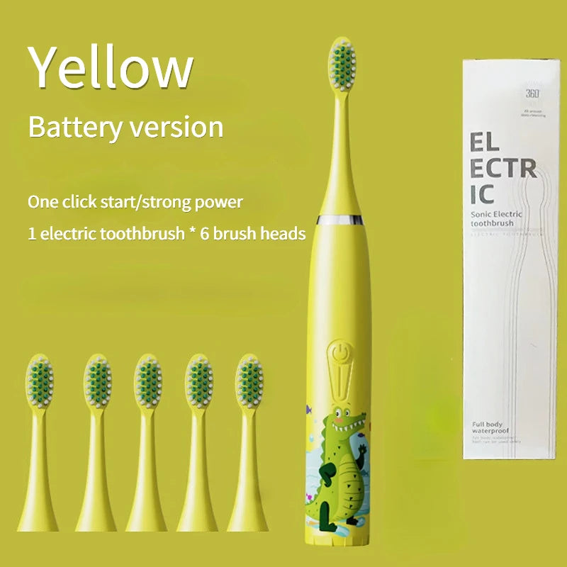 Children's Ultrasonic Electric Toothbrush