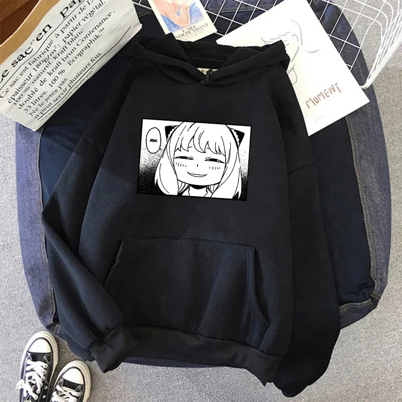 Anime Spy X Family Anya Forger Hoodies