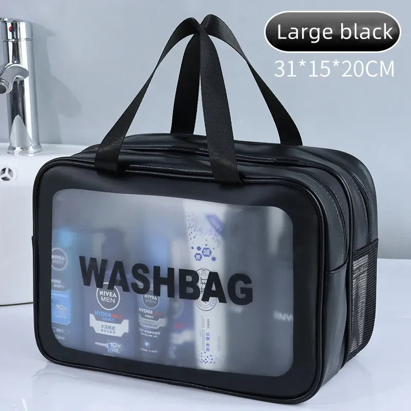 Portable cosmetic travel storage bag - essentials
