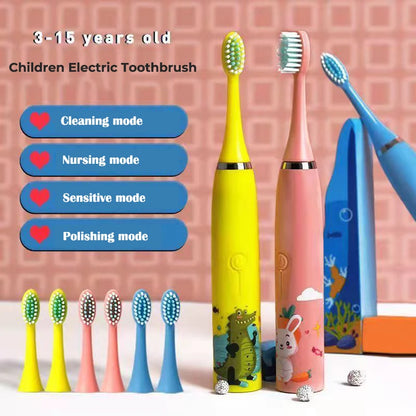 Children's Ultrasonic Electric Toothbrush