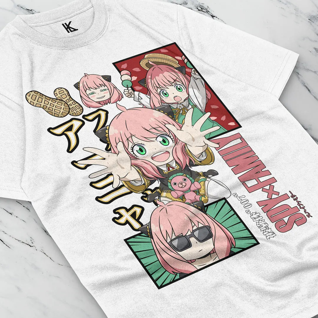 Anime Spy X Family Anya Bon Forger Unisex T-Shirt