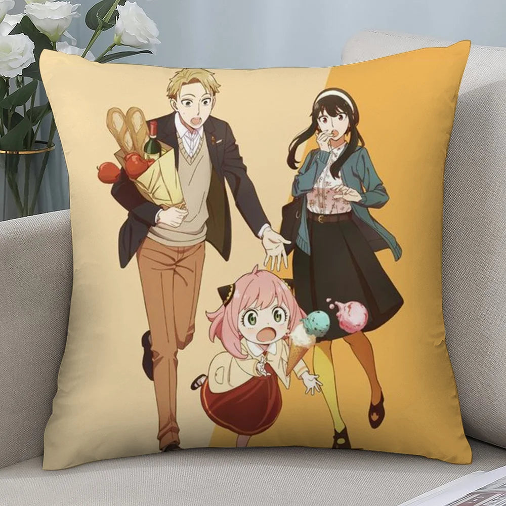 Anime S-Spy x Family Plush Pillow Case
