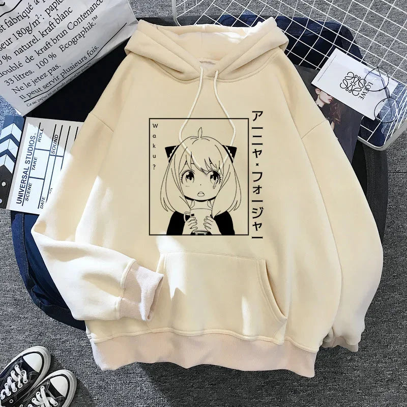 Anime Spy X Family Anya Forger Hoodies