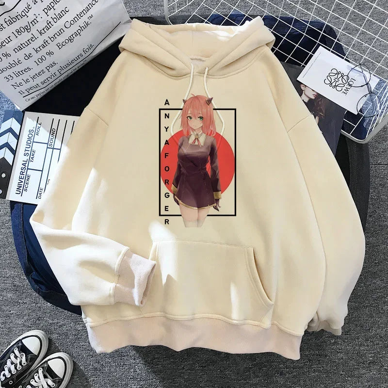 Anime Spy X Family Anya Forger Hoodies